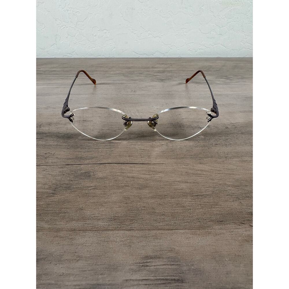 Midori MD-23 LV Super Titanium 51 18 Eyeglass Frames‎ EUC